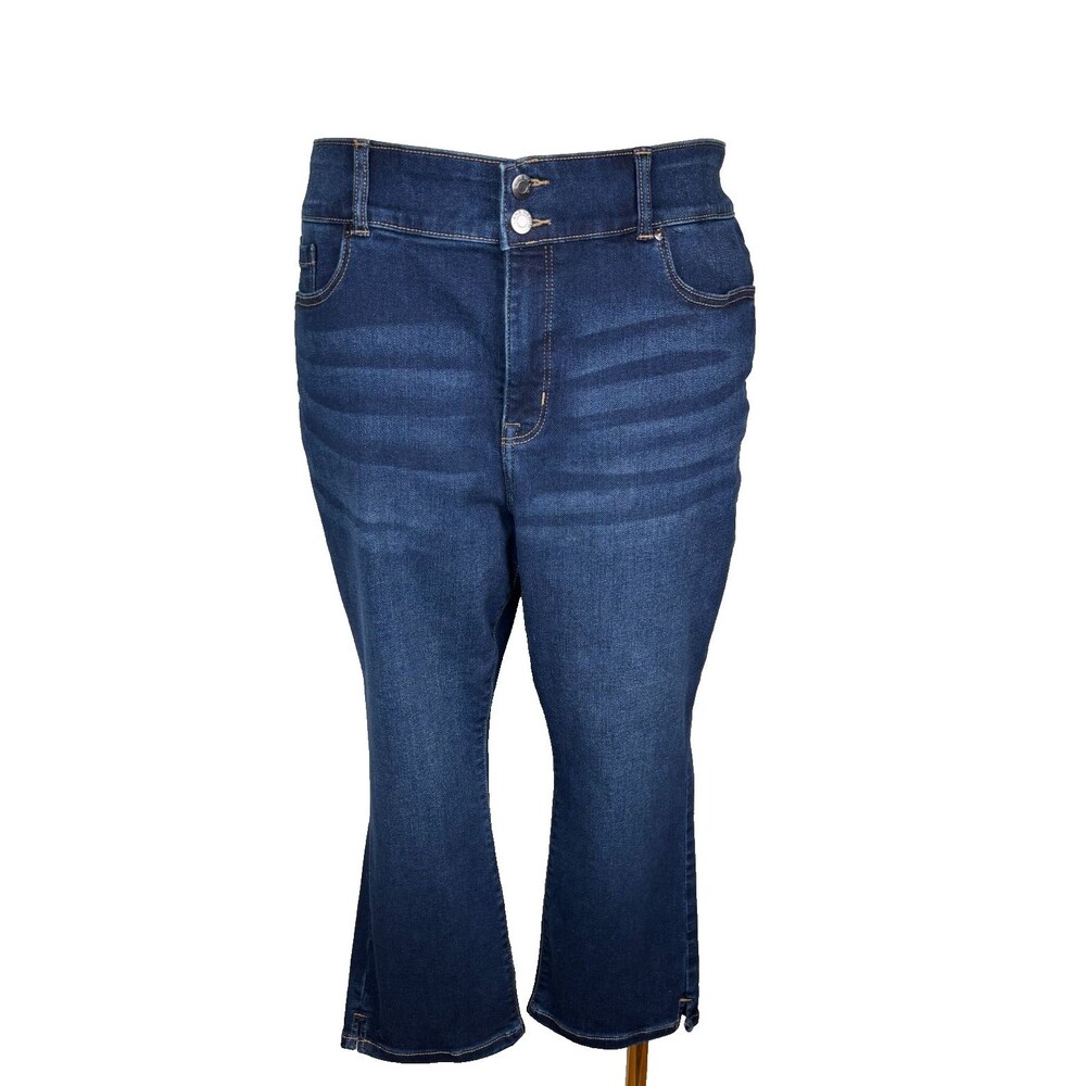 NWT Lane Bryant Bootcut Size 20 Tighter Tummy Tech Skinny Jeans Women’s